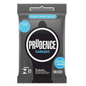 Preservativo Cabeção Prudence com 3 und - P 0005