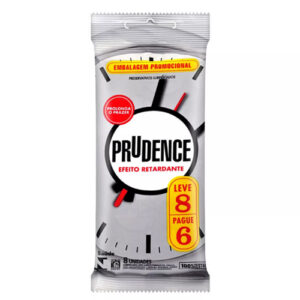 Preservativo Prudence Retardante com 8 Un - P 0012