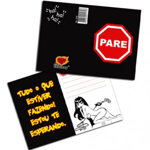 Cartão Pare - 5356