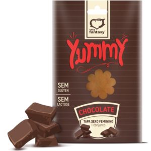 Tapa Sexo Comestível Chocolate - 105431
